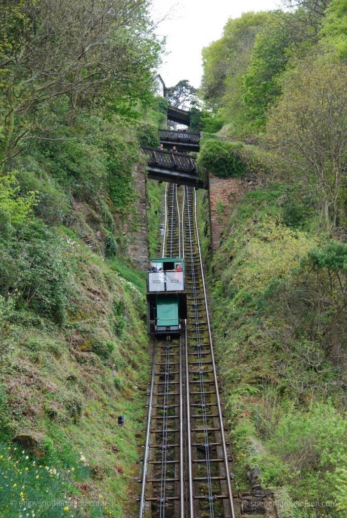 Lynton And Lynmouth Cliff Railway Devon From Kent To Cornwall