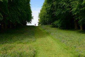 im Garten von Chirk Castle