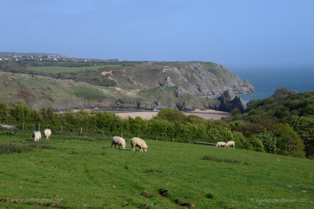 Three Cliffs Bay