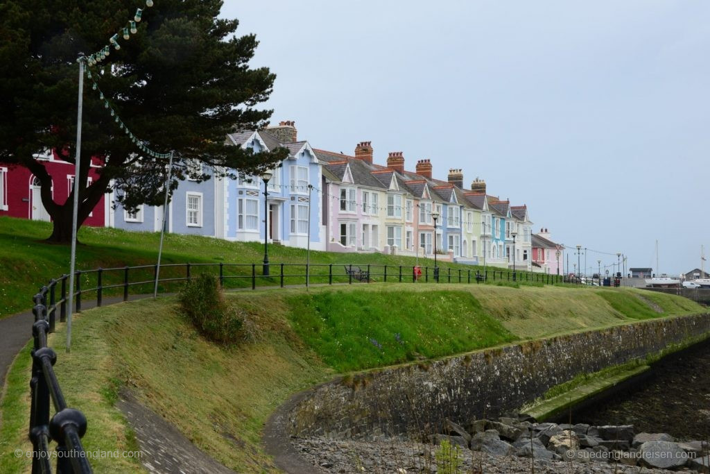 Aberaeron mit seinen bunten Häusern